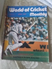 1977 World Of Cricket Monthly - cricket magazine