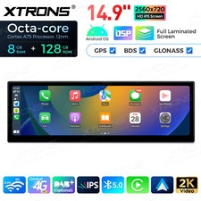 F�r BMW E60 E61 M5 CCC Autoradio Navi Android 14 8GB+128GB CarPlay 14.9