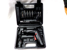 4.2V Wireless Electric Screwdriver with LED Light  + 27 Piece Bits accessory set