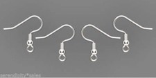 1000 Silver Plated Stainless Steel EAR WIRES EarWire Earrings French Hooks 1,000