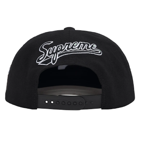 【25SS】 Supreme Wings Logo 6-Panel ブラック Supreme Wings Logo 6-Panel (SS25) - $48