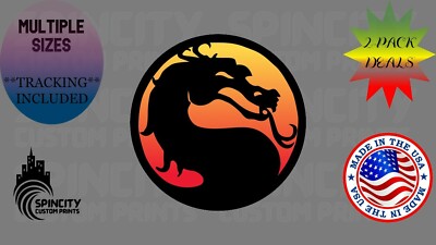Mortal Kombat Legacy Car Vinyl Window Decal Graphic Bumper Laptop Sticker 