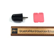 Stock forearm forend sporter sporting rifle tip cap end Plastic w/ stud 749244