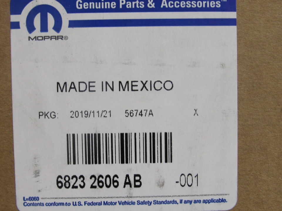 2015-2020 DODGE DURANGO AC Condensador NOVO FABRICANTE DE EQUIPAMENTO ORIGINAL MOPAR - Imagem 4 de 4