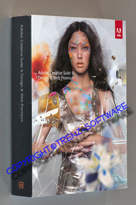 Adobe Creative Suite 6 Design &Web Premium Macintosh deutsch DVD  -MwSt CS6