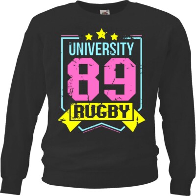 Sweatshirt UNIVERSITY RUGBY TEAM FOOTBALL AMERICAN NEW YORK LEAGUE RUGBY COLLEGE