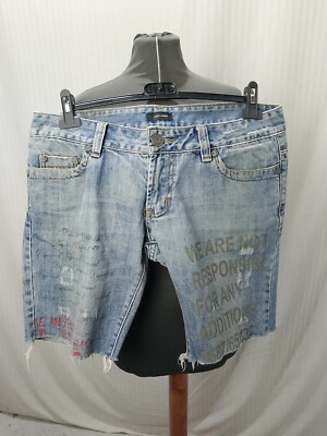 Artikel e2836 Herren Shorts Dsqaured2 blau, Gr. IT46/48, Bundweite 45cm, Hüfte 50cm