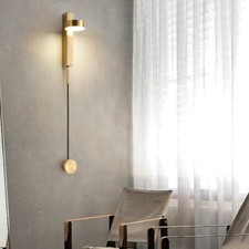 Hallway Wall Light Gold Bedroom Wall Lamp Indoor Wall Lighting Hotel Wall Sconce