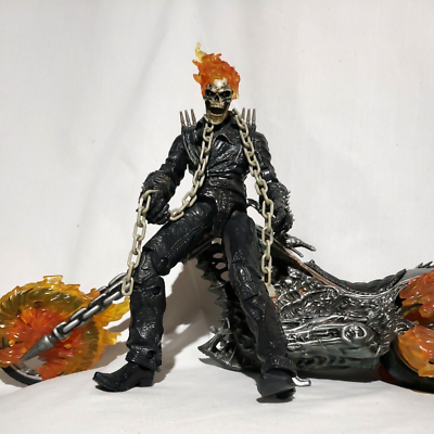 アルティメットゴーストライダー＆フレイムサイクル　マーベル　バンダイ 楽天市場】ゴーストライダー アルティメット 12インチ ゴースト