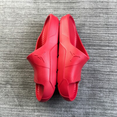 NEW Jordan Post Slide University Red DX5575-600 Mens Size 13