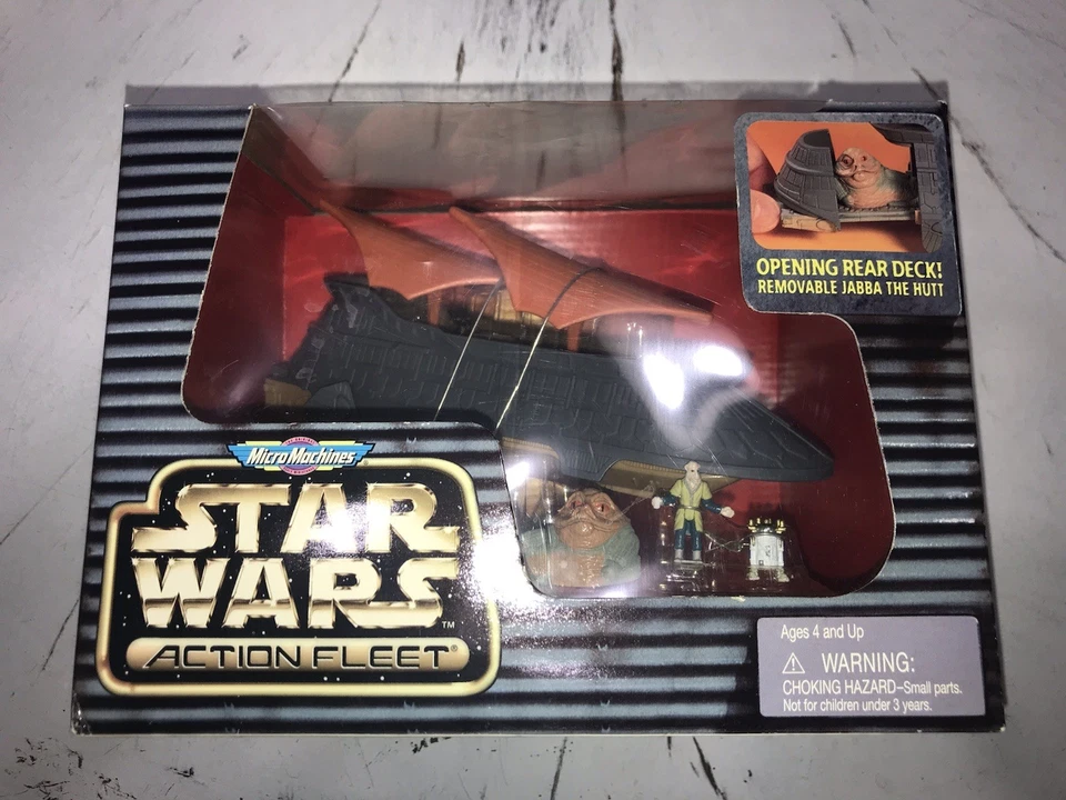 Star Wars Micro Machines Action Fleet: Jabba's Sail Barge Yak Face y R2-D2 15b1 Foto 3 de 4