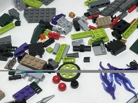 LEGO NINJAGO: Lasha's Bite Cycle (9447)  With Minifigs Near Complete