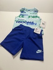 NIKE AIR TODDLER TANK TOP SHIRT AND SHORTS 2 PIECE SET SIZE 2T