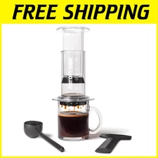 All-in-One French Press & Pour-Over - Travel Coffee Brewer