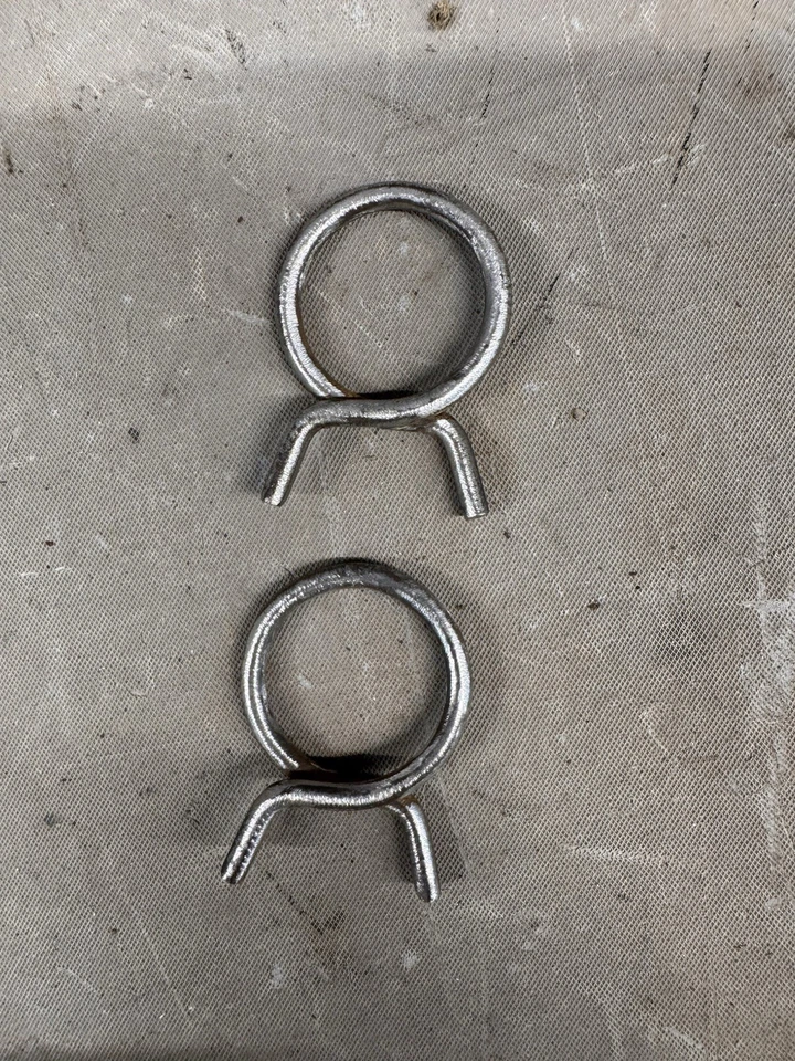 Abrazaderas de manguera de calefacción Camaro 442 1955-1972 Chevy Impala Nova Chevelle GTO Cutlass Foto 4 de 4