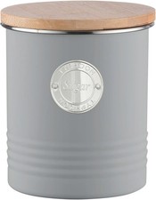 Image of Typhoon Living Grey Sugar Canister 1 Litre