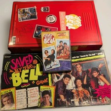 Rare Saved By The Bell Gift/ Collection set Sealed Dvd, Makeup Set Sealed,Game
