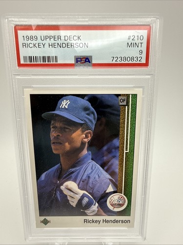 1989 Rickey Henderson #210