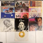 80s 45 RPM Record Lot 13 w/ Picture Sleeves Prince Queen Wham Duran