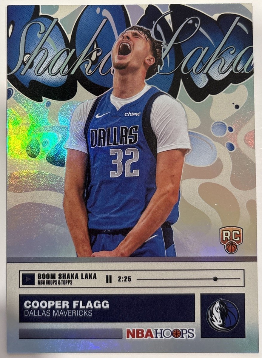 COOPER FLAGG 2025-26 NBA Hoops Boom Shaka Laka #BO-10 Case Hit SSP