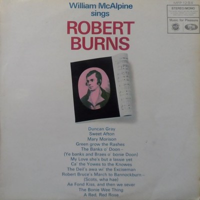 William McAlpine - The Songs Of Robert Burns (LP, Album)