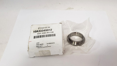 FISHER 10A3334X012 SEAT RING, BOTTOM, NIB