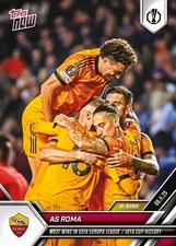 TOPPS NOW 25-2026 UEL EUROPA LEAGUE #07 TEAM AS ROMA PREORDER