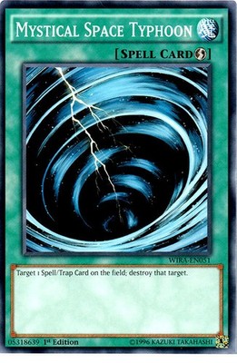 Mystical Space Typhoon - WIRA-EN051 - Common - 1st Edition x1 - Lightly Played