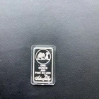 Silvertowne 1 Troy Oz Silver Plating Metal Bar For Collecting