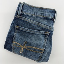 NEW Denizen from Levis High Rise Shortie Denim Shorts Juniors 5 Medium Wash