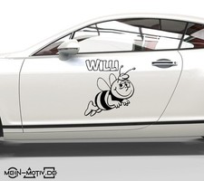 Aufkleber Biene Maja - Willi fliegend - Sticker für alle glatten Flächen