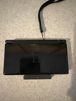 *BROKEN HINGE* Nintendo DS Lite Handheld System - Onyx Black