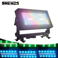 SHEHDS 350W IP65 LED RGBW Strobe Wash Light DMX Stage Outdoor Party Lighting