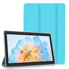 NEW Portable 7-inch Android Tablets 4GB+32GB Dual Camera  WIFI with Case-Blue