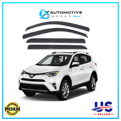 For Toyota RAV4 2013-2018 Window Vent Visor Rain Guards Deflectors 4PCS SET