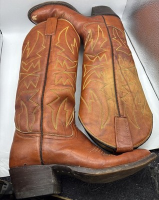 Nicks Western cowboy  Boots See Measurements For Size