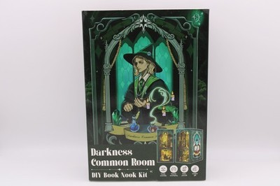 CUTEBEE Darkness Common Room DIY Book Nook Shelf Insert Kit NEW Open Box