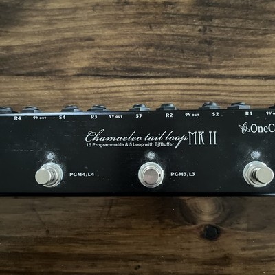 One Control Chamaeleo Tail Loop MK II 5 Programm Switcher Guitar effects pedal