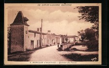 CPA Monclair d´Agenais, Quartier des Fossés 