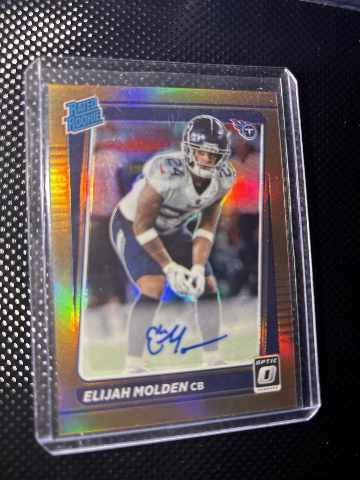 Elijah Molden Panini Donruss Optic #300 Autograph-Bronze