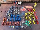 Vintage Lot of toy CIVIL WAR SOLDIERS, COWBOYS & INDIANS + More Accessories.....