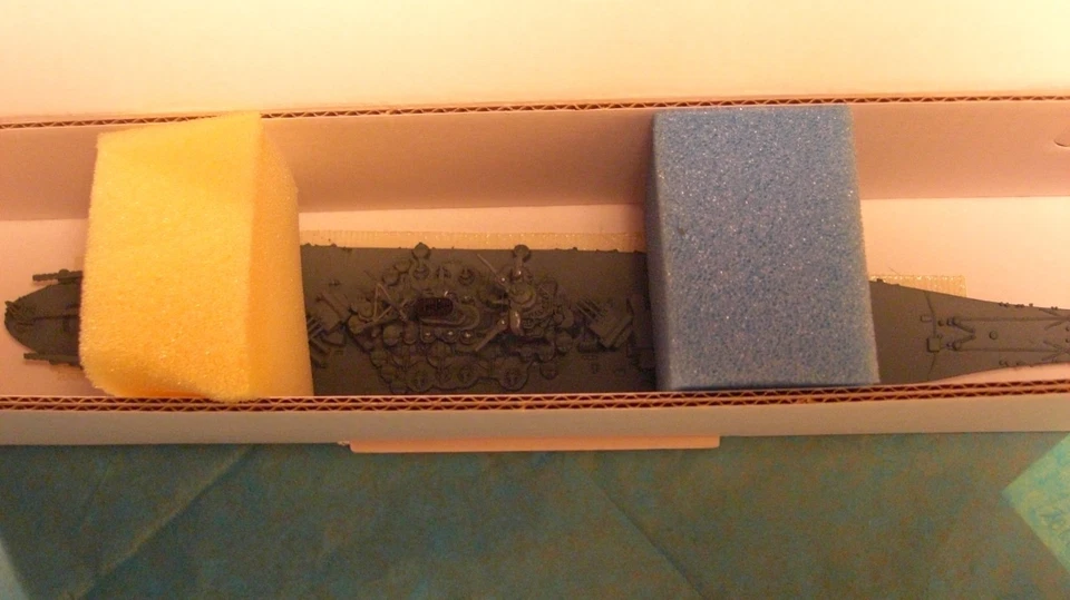 Super navio de guerra "Musashi" 1944 Netuno Imperial Marinha Japonesa 1:1250 novo #1200 - Imagem 2 de 4