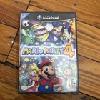 Mario Party 4 (Nintendo GameCube, 2002) CIB COMPLETE 🔥