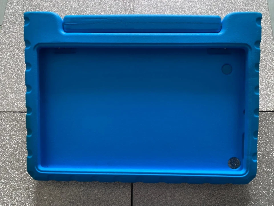 Surom Shockproof Carry Handle Stand Case For Amazon Fire HD 10” - Blue - Image 3 of 4