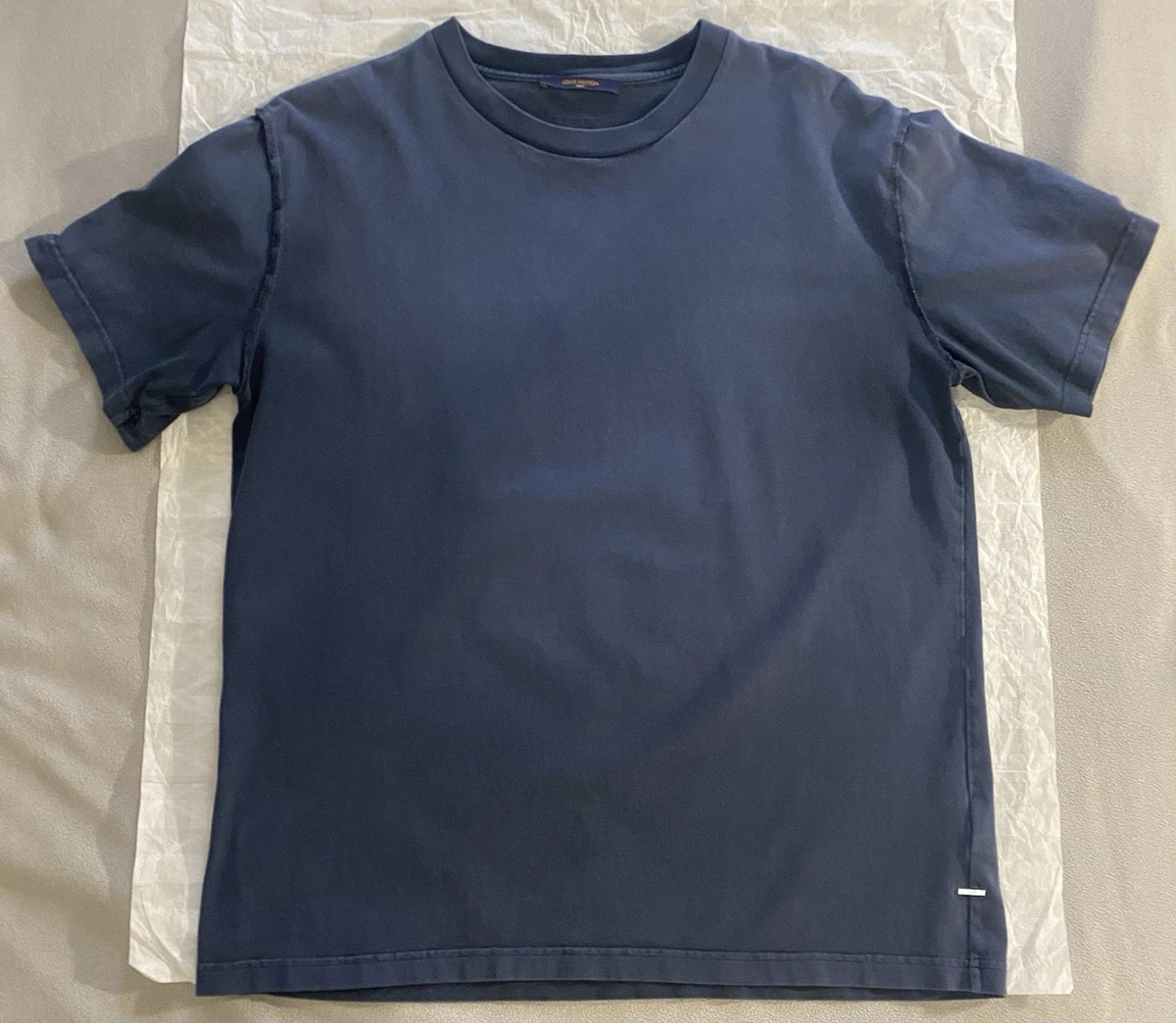 Louis Vuitton Short Sleeve Blue Shirts for Men for sale | eBay