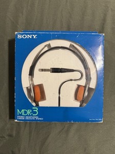 ヘッドホン Sony MDR-3L2 stereo dynamic 1979 SONY MDR-3L2 Dynamic Headphone For TPS-L2 Walkman USED