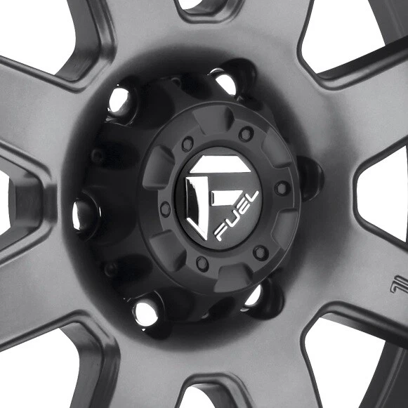 20 FUEL TROPHY ANTHRACITE GREY GRAY WHEELS RIMS FITS TACOMA 4RUNNER TRD Foto 3 de 4