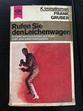 Zadzwoń do trupów, Heyne Krimi 1386 Frank Gruber, 1970