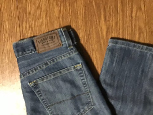 LEVI'S SIGNATURE SLIM STRAIGHT DENIM JEANS BOYS SIZE 12 26/26 - Bild 1 von 4