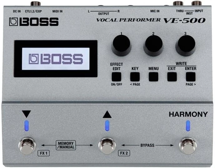BOSS/VE-500 Vocal Performer Multi-Effect Signal Processor - Image 2 of 4